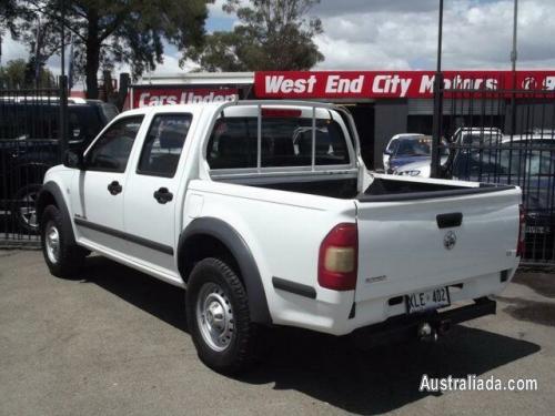 6wd Rodeo 2006 Holden Rodeo RA MY06 Upgrade LX (4X4) White Manual Crewcab ...